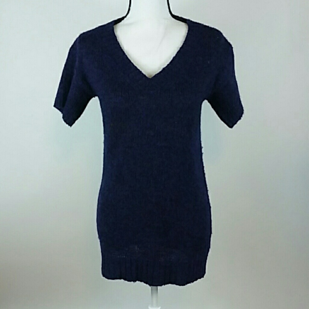 J.Crew v-neck short sleeve sweater